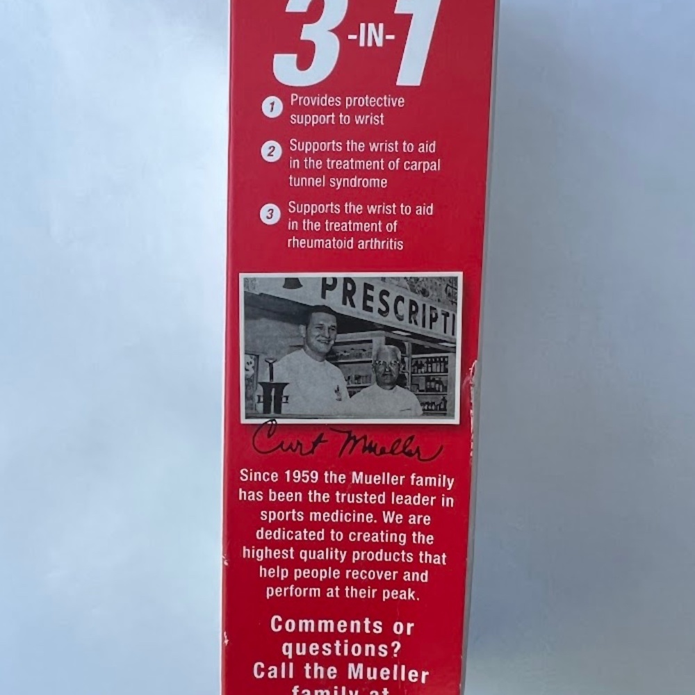 Sold NEW Mueller Right Wrist Brace - Picture 10 of 11